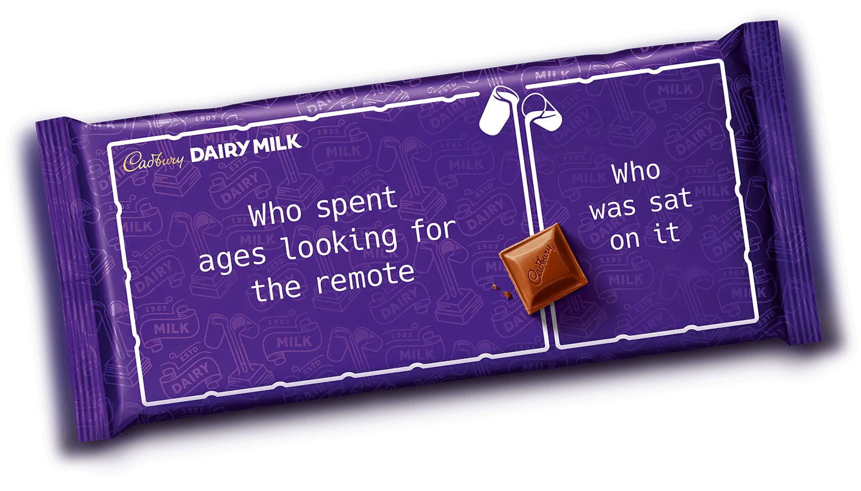 Who spent ages looking for the remote