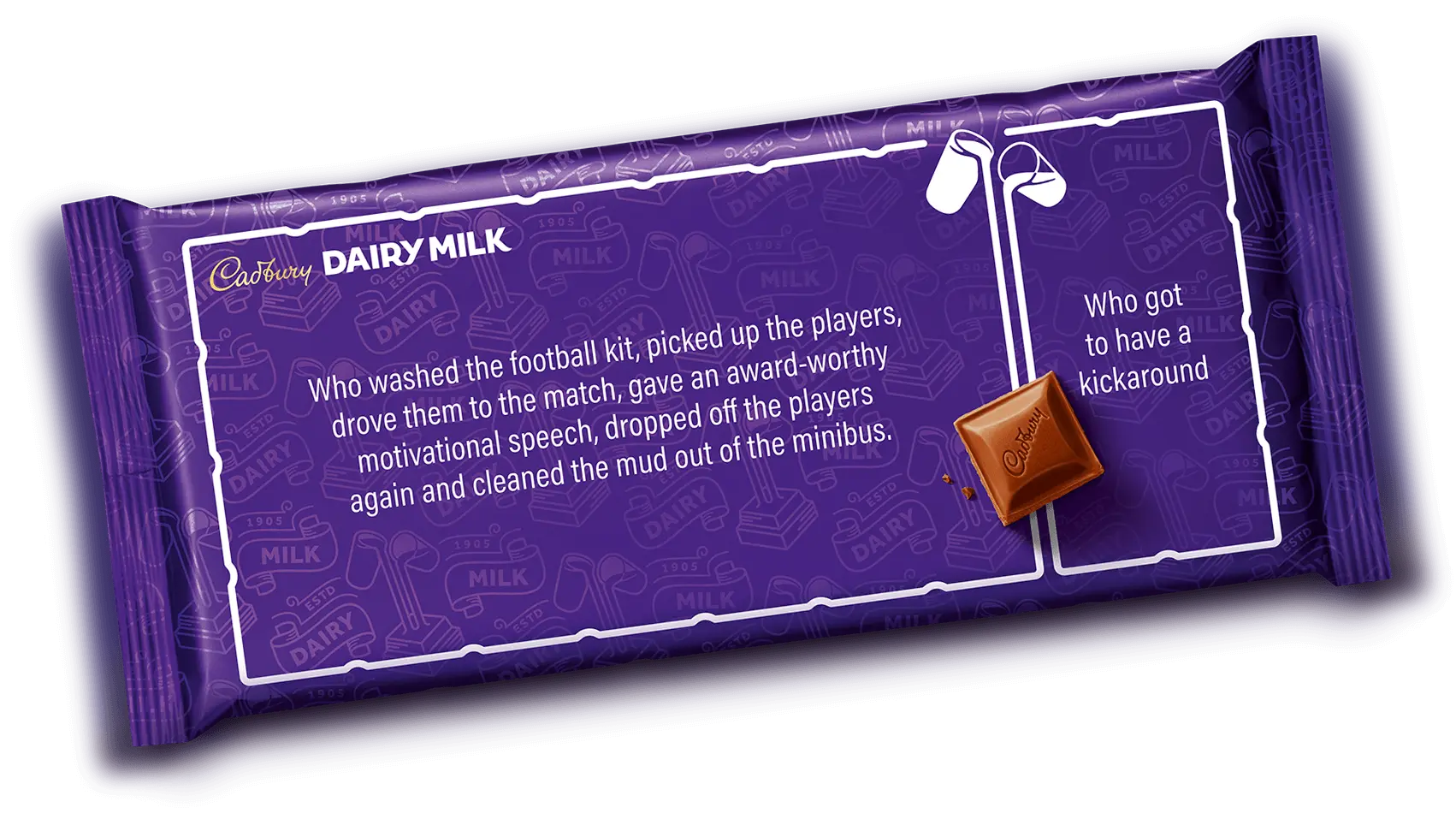 Who got to have a kickaround