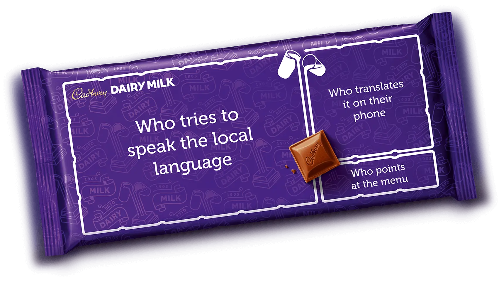 Who tries to speak the local language